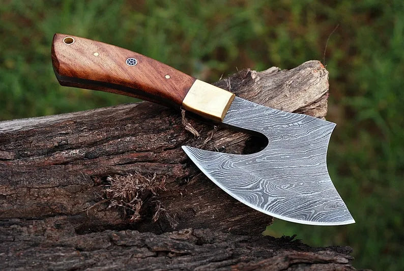 How to Make Damascus Steel Axe?