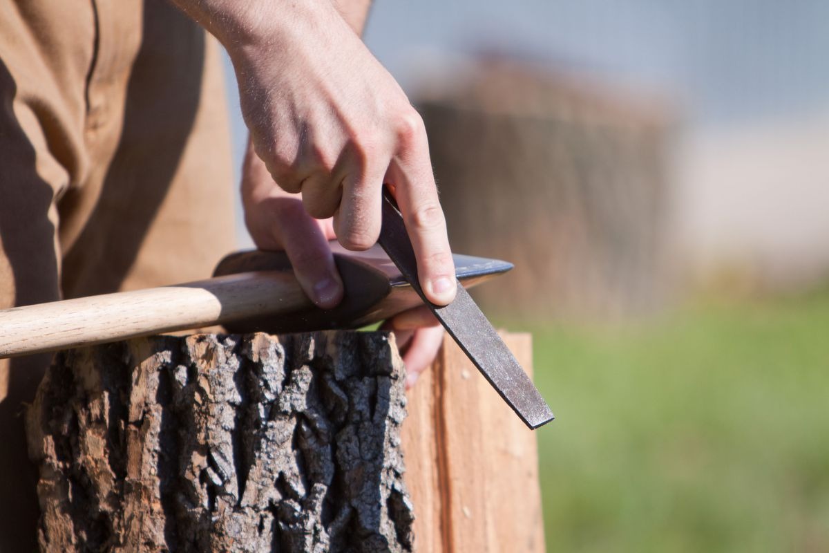 How to Sharpen an Axe?