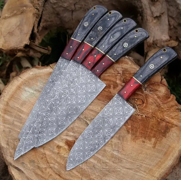 5 Piece Best Chef Knife Set