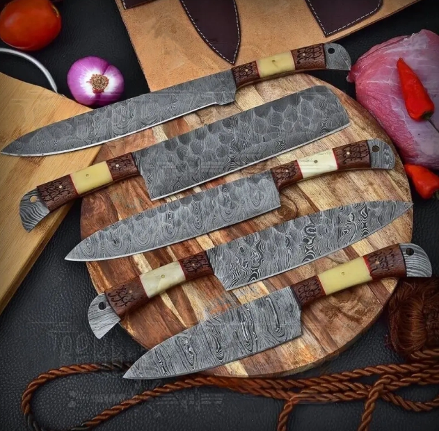  5 Piece Kitchen Knives Set