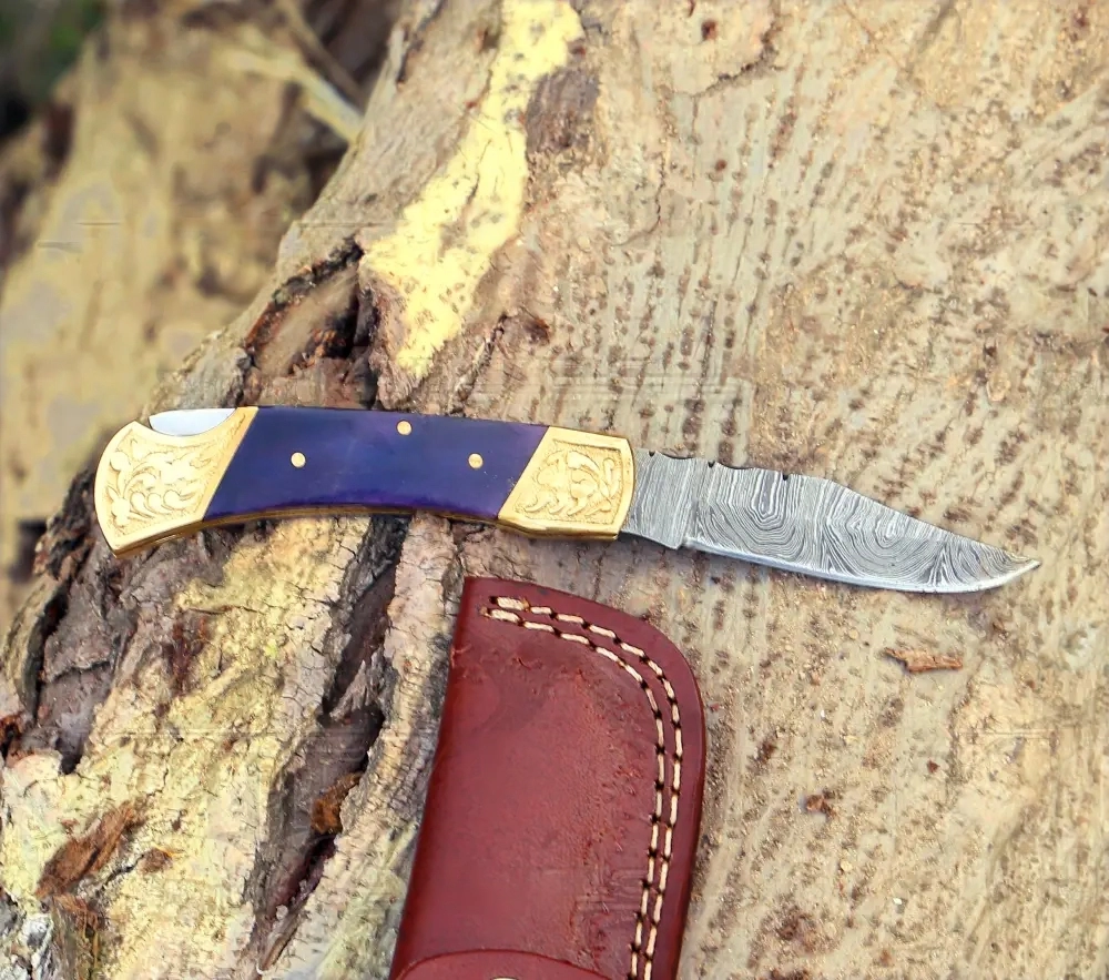 Brass Bolster Knife