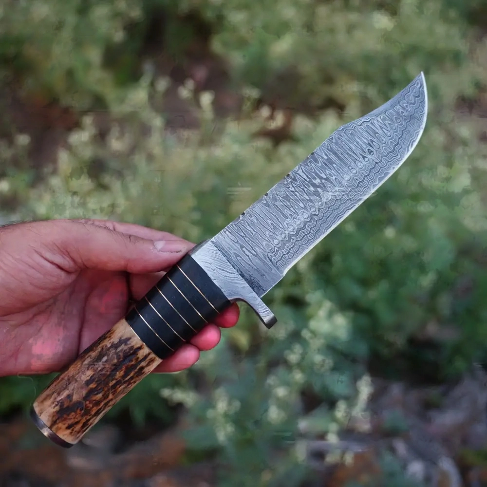 antler knife handle​
