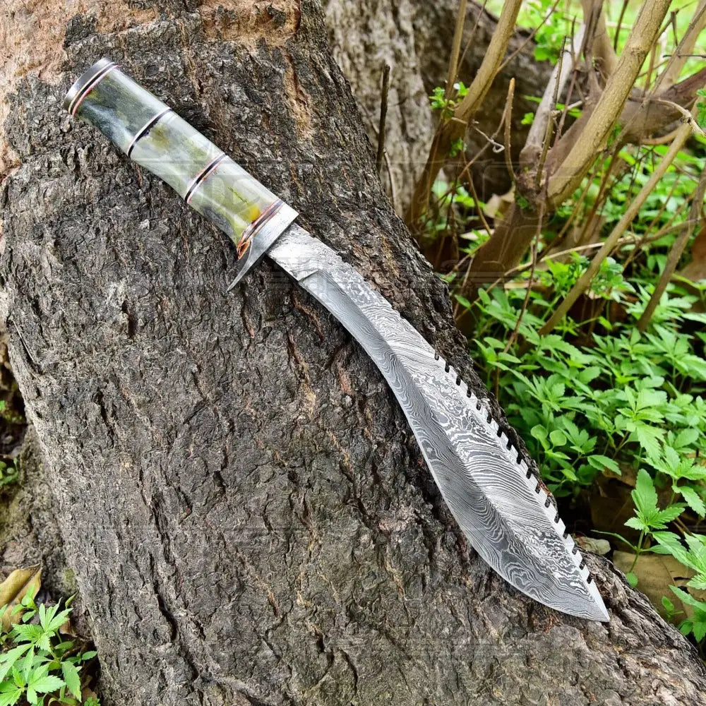 best damascus kukri knife