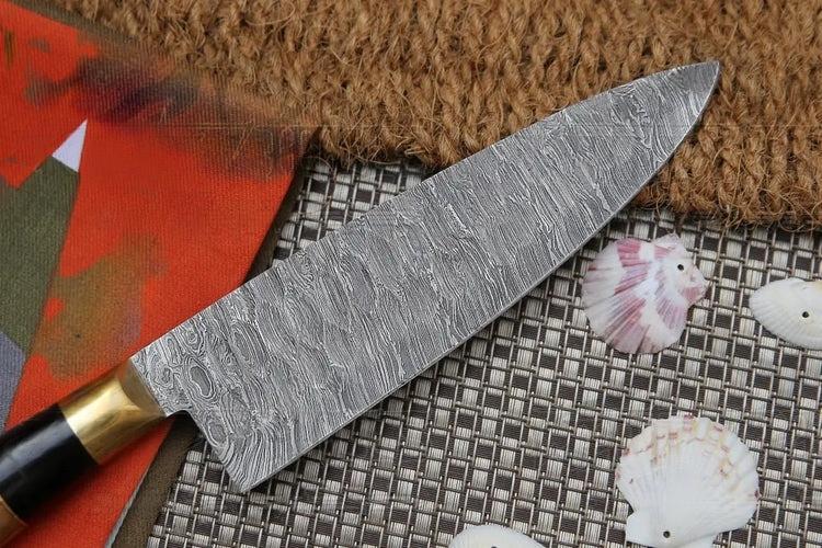 buffalo bone handle knife