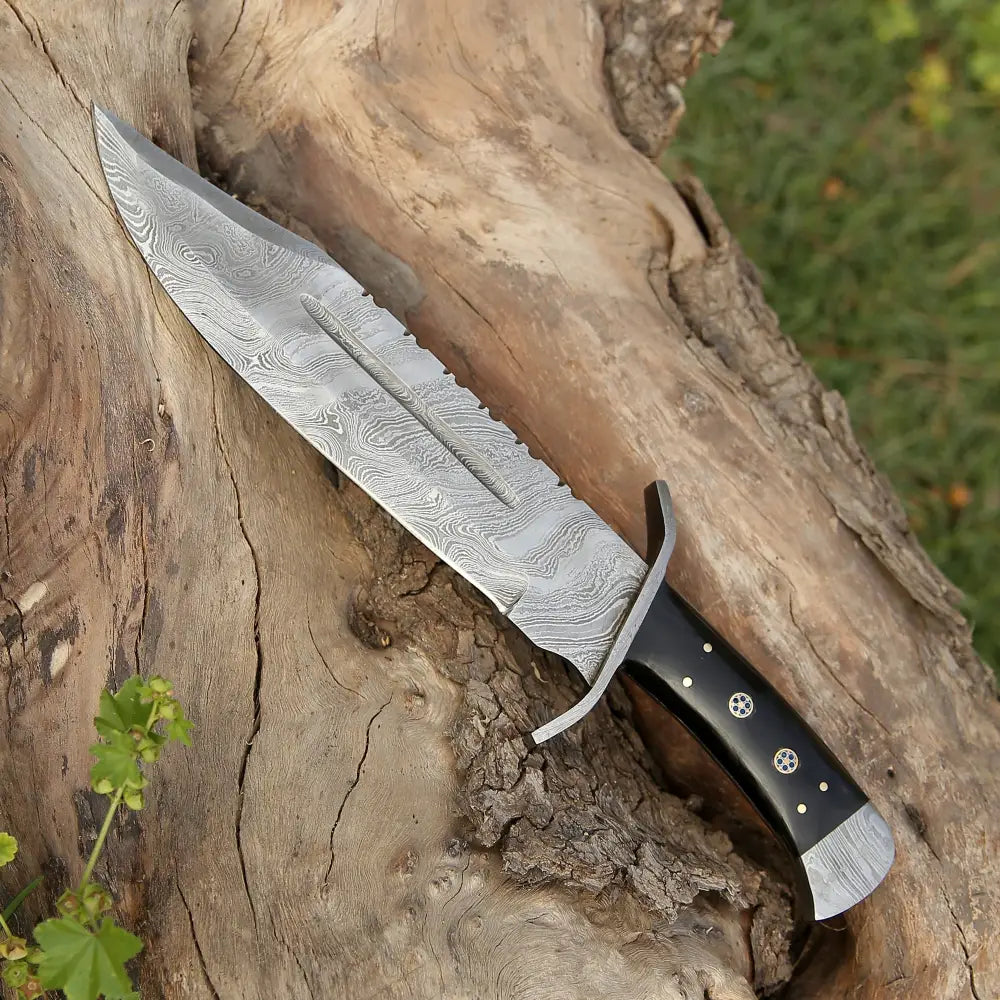 buffalo horn knife handle