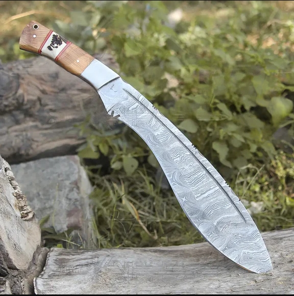 carbon steel kukri knife