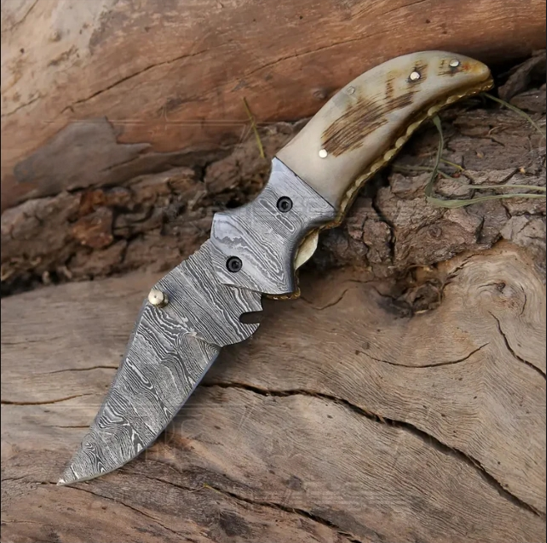 ram horn knife handle