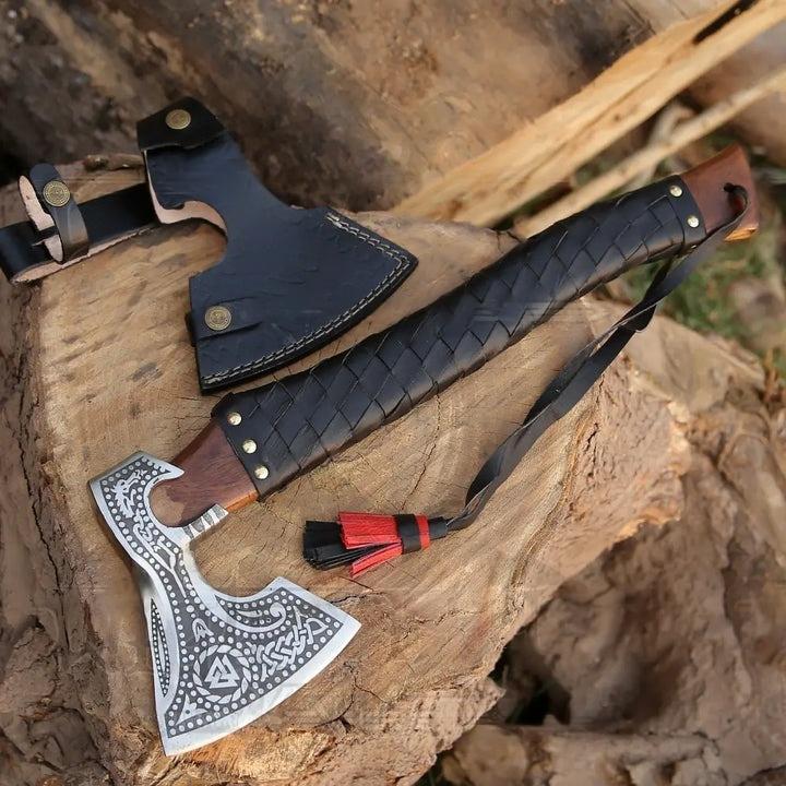 viking forge camping axe