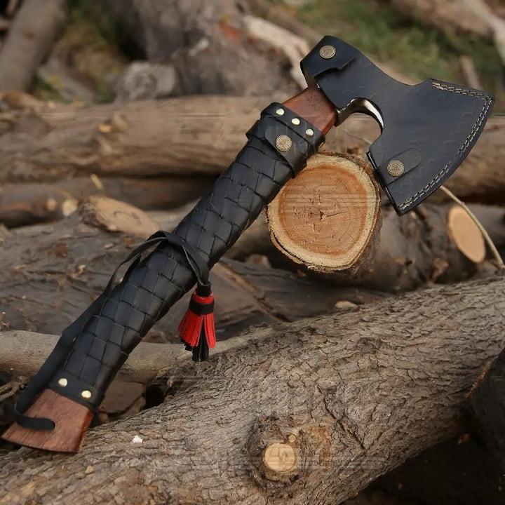 viking forge camping axe knife