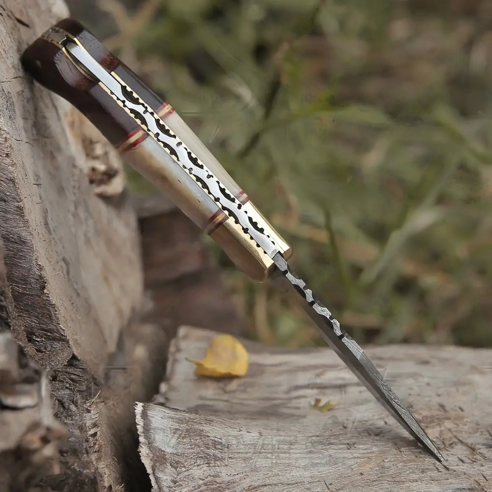 rosewood handle knife