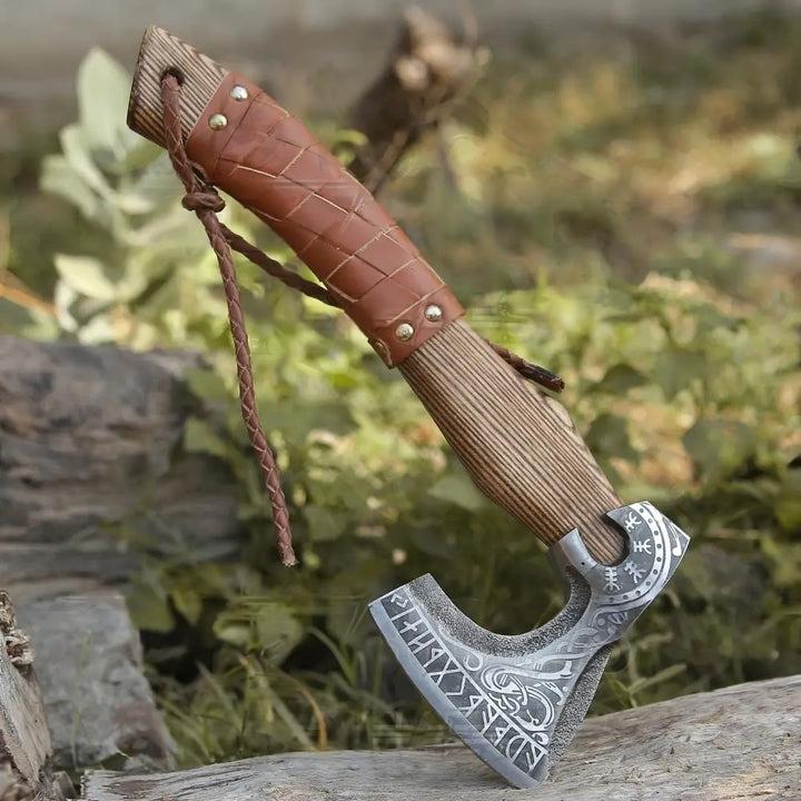  medieval times wooden axe 