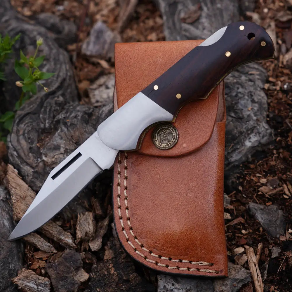 Stainless Steel Folding Pocket Knife - Camping Pocket Knife WH 5151