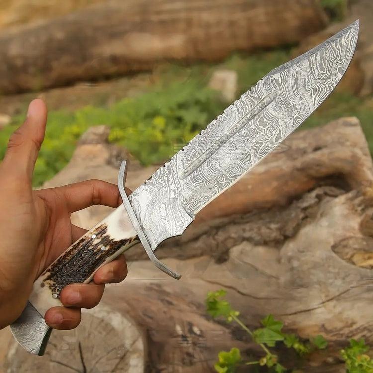 thick full tang bowie knife